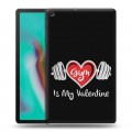 Дизайнерский силиконовый чехол для Samsung Galaxy Tab A 10.1 (2019) День Святого Валентина