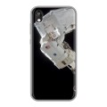 Дизайнерский силиконовый чехол для Huawei Honor 8s Космонавт