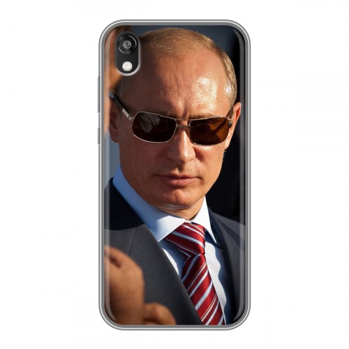 Дизайнерский силиконовый с усиленными углами чехол для Huawei Honor 8s В.В.Путин