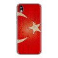 Дизайнерский силиконовый чехол для Huawei Honor 8s Флаг Турции