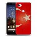 Дизайнерский пластиковый чехол для Google Pixel 3a XL Флаг Турции
