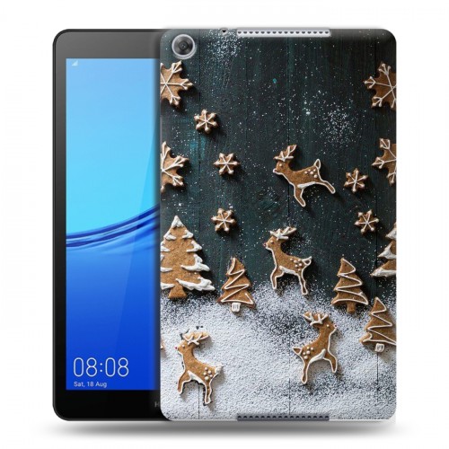 Дизайнерский силиконовый чехол для Huawei MediaPad M5 lite 8 Christmas 2020