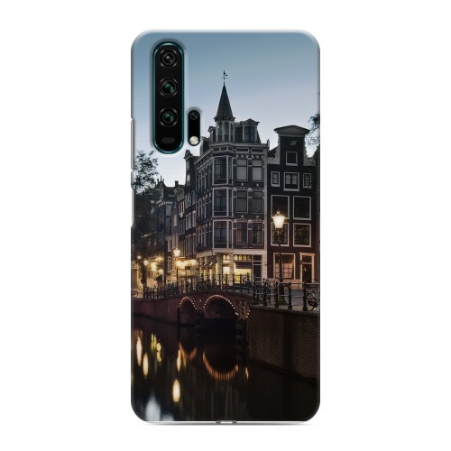Дизайнерский силиконовый чехол для Huawei Honor 20 Pro амстердам
