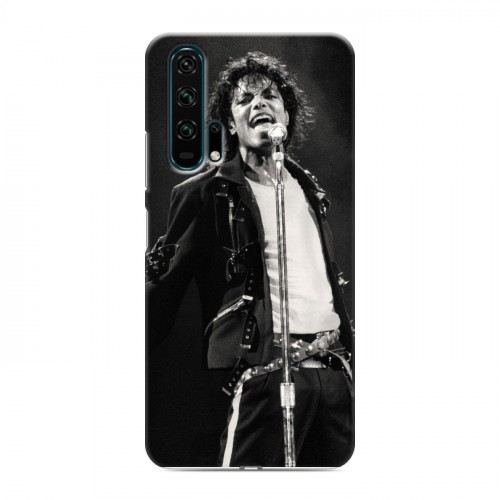 Дизайнерский силиконовый чехол для Huawei Honor 20 Pro Майкл Джексон