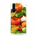 Дизайнерский силиконовый чехол для Huawei Honor 20 Pro Овощи