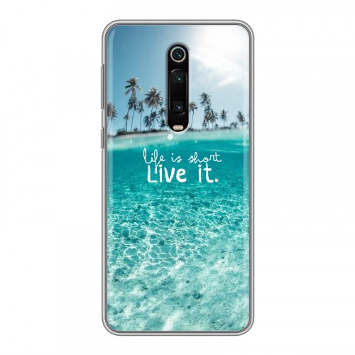 Дизайнерский силиконовый чехол для Xiaomi RedMi K20 Пляж
