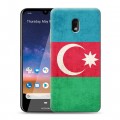 Дизайнерский силиконовый чехол для Nokia 2.2 Флаг Азербайджана