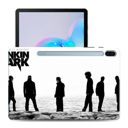 Дизайнерский пластиковый чехол для Samsung Galaxy Tab S6 Linkin Park