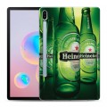 Дизайнерский силиконовый чехол для Samsung Galaxy Tab S6 Heineken