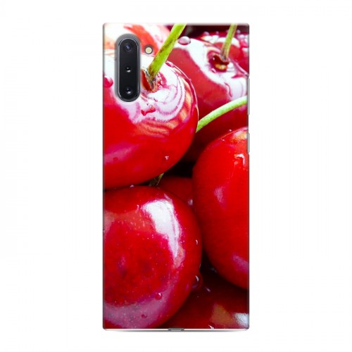 Дизайнерский силиконовый чехол для Samsung Galaxy Note 10 Вишня