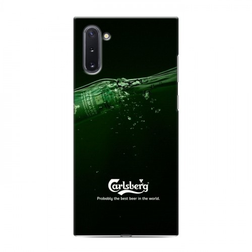 Дизайнерский силиконовый чехол для Samsung Galaxy Note 10 Carlsberg
