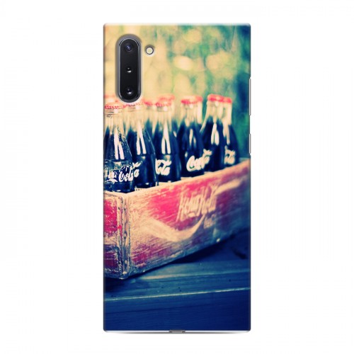 Дизайнерский силиконовый чехол для Samsung Galaxy Note 10 Coca-cola