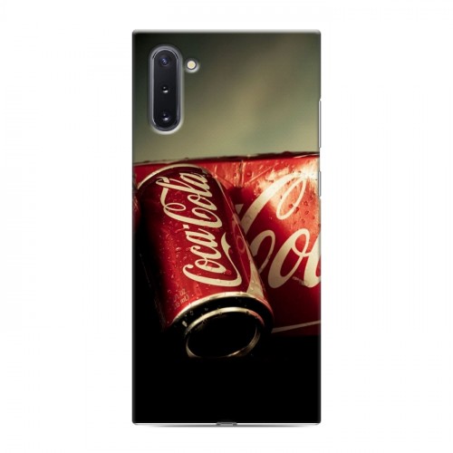 Дизайнерский силиконовый чехол для Samsung Galaxy Note 10 Coca-cola