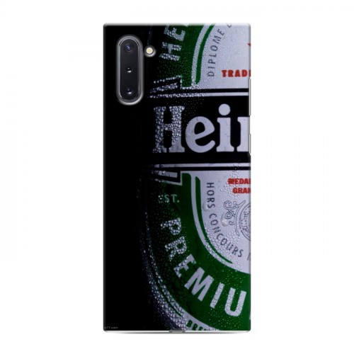 Дизайнерский силиконовый чехол для Samsung Galaxy Note 10 Heineken