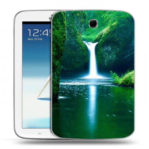 Дизайнерский силиконовый чехол для Samsung Galaxy Note 8.0 Водопады