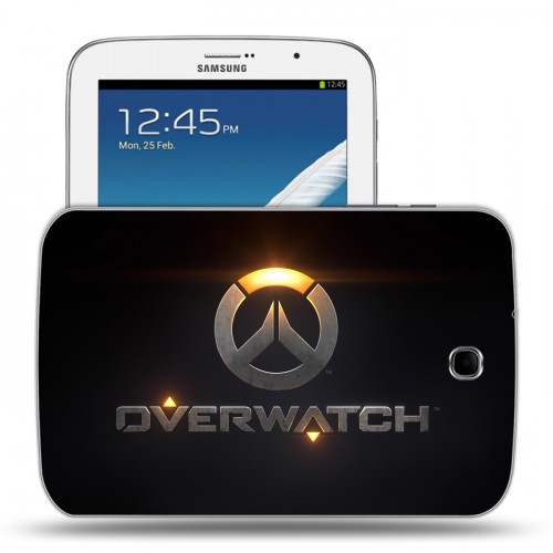 Дизайнерский силиконовый чехол для Samsung Galaxy Note 8.0 Overwatch