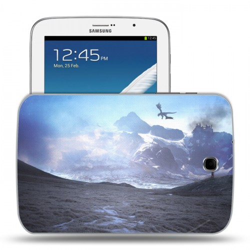 Дизайнерский силиконовый чехол для Samsung Galaxy Note 8.0 Skyrim