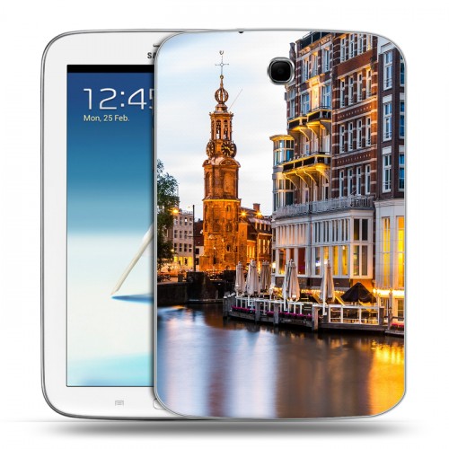 Дизайнерский силиконовый чехол для Samsung Galaxy Note 8.0 амстердам