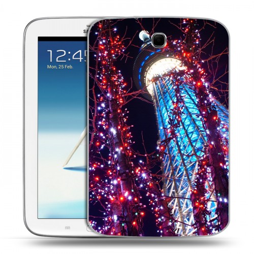 Дизайнерский силиконовый чехол для Samsung Galaxy Note 8.0 Токио