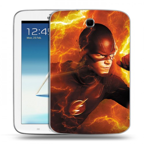 Дизайнерский силиконовый чехол для Samsung Galaxy Note 8.0 флэш