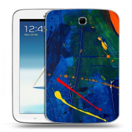 Дизайнерский силиконовый чехол для Samsung Galaxy Note 8.0 Мазки краски