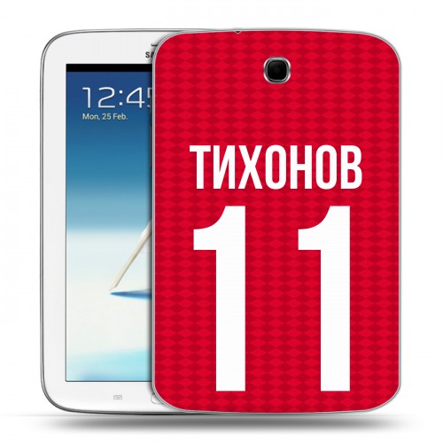 Дизайнерский силиконовый чехол для Samsung Galaxy Note 8.0 Red White Fans