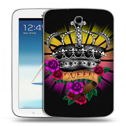 Дизайнерский силиконовый чехол для Samsung Galaxy Note 8.0 Панк корона