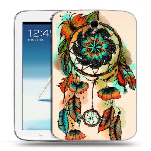 Дизайнерский силиконовый чехол для Samsung Galaxy Note 8.0 Акварельные обереги