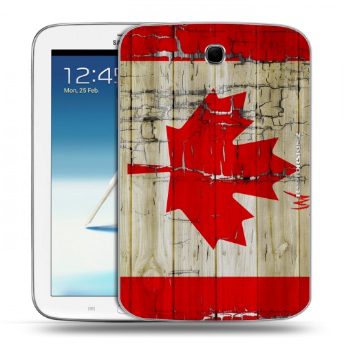 Дизайнерский силиконовый чехол для Samsung Galaxy Note 8.0 Флаг Канады