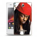 Дизайнерский пластиковый чехол для Sony Xperia E Lil Wayne