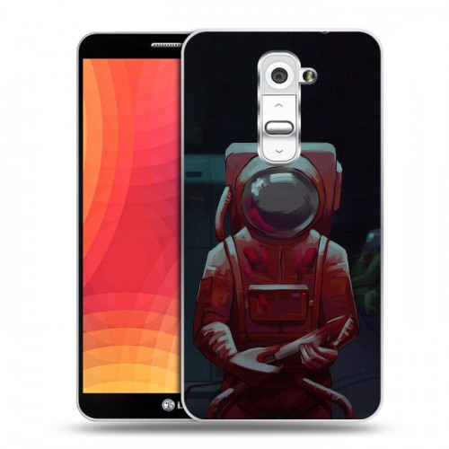 Дизайнерский пластиковый чехол для LG Optimus G2 Among Us