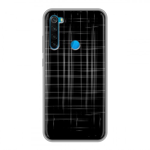 Дизайнерский силиконовый чехол для Xiaomi RedMi Note 8 Абстракции Сетка