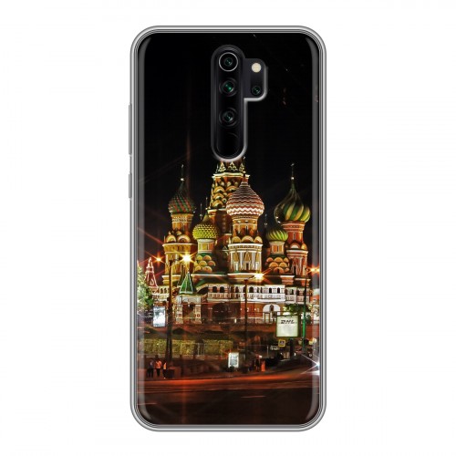Дизайнерский силиконовый чехол для Xiaomi RedMi Note 8 Pro Москва