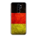 Дизайнерский силиконовый чехол для Xiaomi RedMi Note 8 Pro Флаг Германии