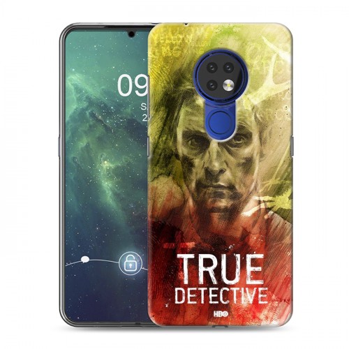 Дизайнерский пластиковый чехол для Nokia 6.2 Настоящий детектив