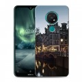 Дизайнерский силиконовый с усиленными углами чехол для Nokia 7.2 амстердам