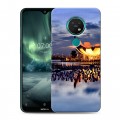 Дизайнерский силиконовый с усиленными углами чехол для Nokia 7.2 Сингапур