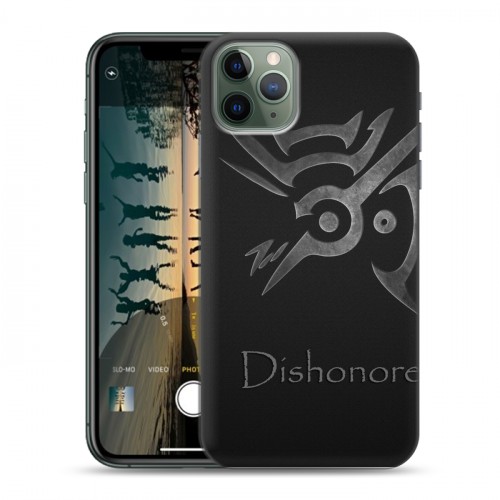 Дизайнерский пластиковый чехол для Iphone 11 Pro Dishonored 2
