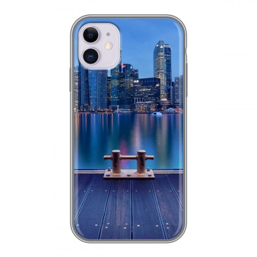 Дизайнерский силиконовый чехол для Iphone 11 Сингапур