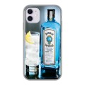 Дизайнерский силиконовый чехол для Iphone 11 Bombay Sapphire