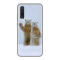 Дизайнерский силиконовый чехол для Xiaomi Mi 9 Lite Медведи