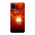 Дизайнерский силиконовый чехол для Samsung Galaxy M30s Солнце