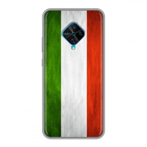 Дизайнерский силиконовый чехол для Vivo V17 Флаг Италии