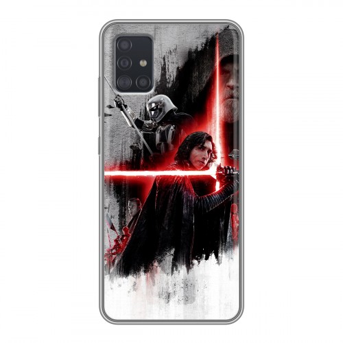Дизайнерский силиконовый чехол для Samsung Galaxy A51 Star Wars : The Last Jedi