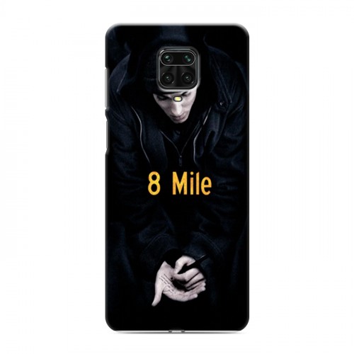 Дизайнерский силиконовый чехол для Xiaomi Redmi Note 9 Pro Eminem