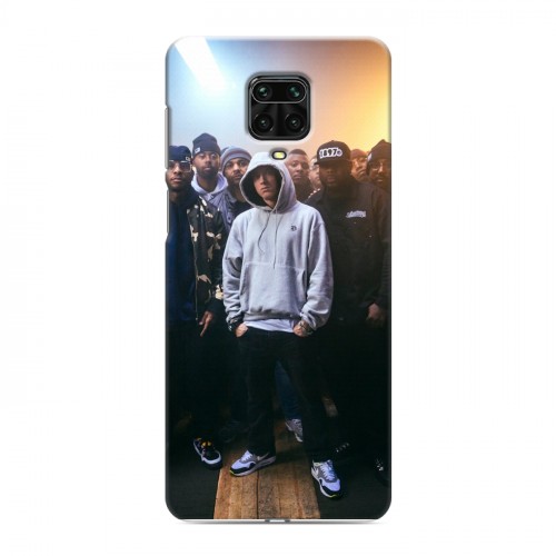 Дизайнерский силиконовый чехол для Xiaomi Redmi Note 9 Pro Eminem