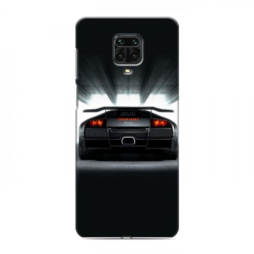 Дизайнерский силиконовый чехол для Xiaomi Redmi Note 9 Pro Lamborghini