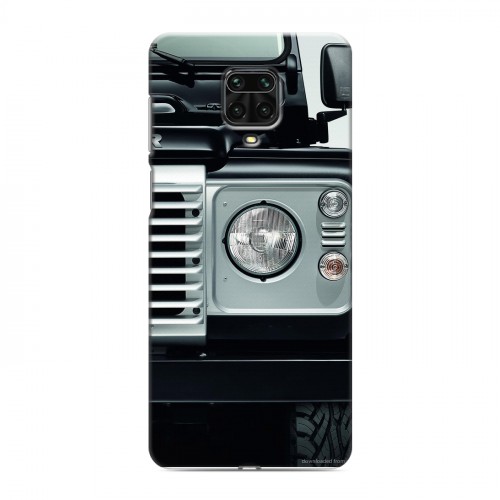 Дизайнерский силиконовый чехол для Xiaomi Redmi Note 9 Pro Land Rover