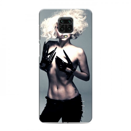 Дизайнерский силиконовый чехол для Xiaomi Redmi Note 9 Pro Леди Гага