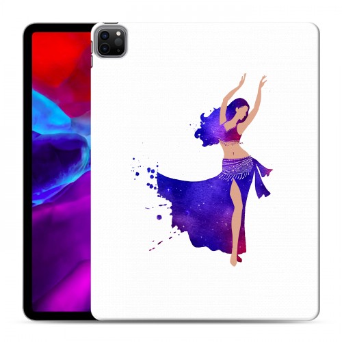 Полупрозрачный дизайнерский пластиковый чехол для Ipad Pro 12.9 (2020) Прозрачные танцоры 